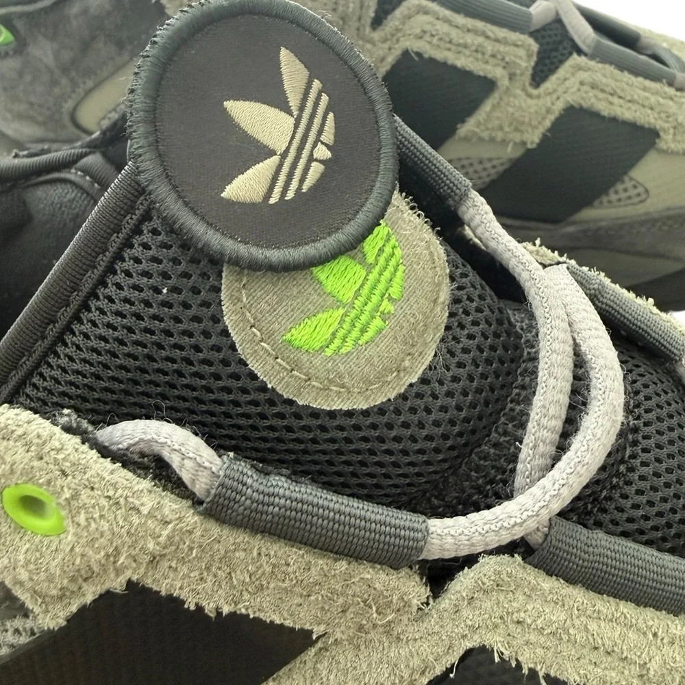 Adidas Niteball 'Dove Grey' FX7654 Suede Sneakers Sz 9.5
